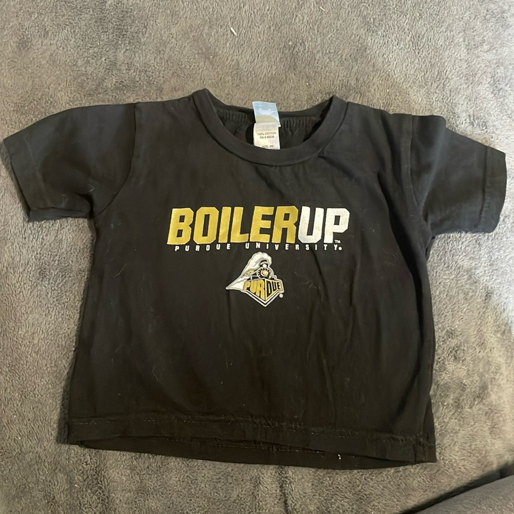Boys 6 month BoilerUp Purdue Shirt